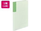 コクヨ ソフトカラーファイル A4タテ とじ厚15mm うす緑 10冊 フ-1-6