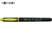 トンボ鉛筆 蛍コート 黄 10本 WA-TC91