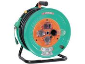 NICHIDO/電工ドラム 屋外型 過負荷漏電保護兼用ブレーカ付 50m NW-EK53