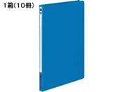 コクヨ レターファイル(色厚板紙) A4タテ とじ厚12mm 青 10冊