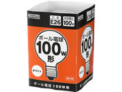 ヤザワ ボール電球 100W形 G95 ホワイト GW100V90W95