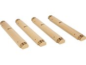 TRUSCO/プラ棚用 脚のみ4本セット 高さ515mm用 ライトサンド