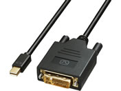 �T�����T�v���C �~�jDisplayPort-DVI�ϊ��P�[�u�� �u���b�N 2m KC-MDPDVA20K