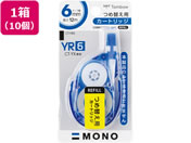 トンボ鉛筆 モノ YX用詰め替えテープ 6mm 10個 CT-YR6
