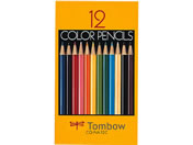 トンボ鉛筆 色鉛筆 紙箱入 12色セット CQ-NA12C