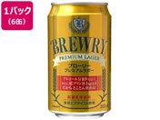 酒)ブローリー プレミアムラガー缶 355ml 6缶