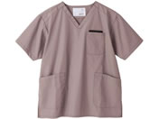 マツヨシ スクラブ トップス 診察衣 25-6500-0301 SS MY-NS0820GG(グレージュ)