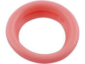 アズワン/バイタルナビ聴診器 交換用ベルリング ピンク/7-8455-04
