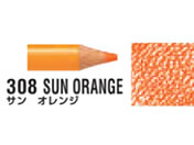 三菱鉛筆 uniアーテレーズカラー サンオレンジ 6本 UACN.308