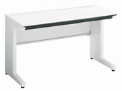 G)コクヨ/iSスタンダードテーブル(センター引出付)W1200×D650 ホワイト