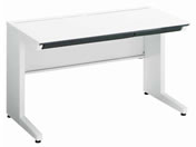 G)コクヨ/iSスタンダードテーブル(センター引出付)W1200×D750 ホワイト