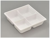 中央化学/軽食容器 SD キャセロ 15-15 4S W 身 50枚