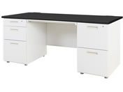 Netforce/�i�b�c ������ 2+3�i ��1600mm �z���C�g�~�u���b�N/LRD-167-WHBK23