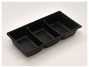 中央化学/軽食容器 SD キャセロ 20-10 3S BK 身 50枚