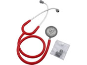 アズワン/バイタルナビ聴診器 ライト サスペンデッド レッド/7-9456-05