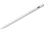 サンワサプライ/Apple iPad専用 充電式極細タッチペン ホワイト/PDA-PEN60W