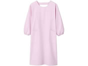 モンブラン/予防衣(男女兼用・長袖)エプロン 24-8145-0007 5L 74-403(ピンク)
