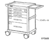 �J�[�g�p�I�v�V����(LUXE)�ǉ��p�X���C�h���[�� 8-1341-23