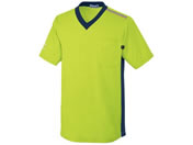 ルコックスポルティフ/ユニセックス VネックTシャツ 介護ユニフォーム 25-6529-0301 SS UZL3201-60(ピスタチオXネイ