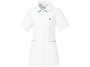 ルコックスポルティフ/ルコック ジャケット ナースウェア 24-8140-0105 EL UQW1040-40(ホワイトXアクア)