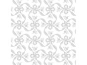 ササガワ/包装紙 フラールリボン銀 半才判 50枚/49-1805