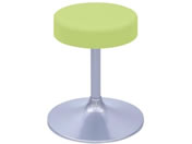 高田ベッド/A型クランケチェアー φ360mm H350 ライムグリーン/TB-1562-01