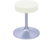 高田ベッド/A型クランケチェアー φ360mm H400 白/TB-1562-01