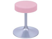 高田ベッド/A型クランケチェアー φ360mm H450 ピンク/TB-1562-01