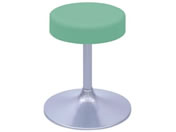 高田ベッド/A型クランケチェアー φ360mm H450 ライトグリーン/TB-1562-01