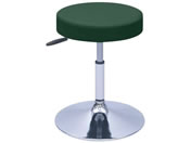 高田ベッド/G型クランケチェアー φ390mm H420-530 メディグリーン/TB-1562-02