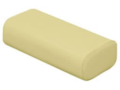 高田ベッド/かどまるマクラ 診察枕 23-5276-0002 ビニルレザーアイボリー 高田ベッド製作所 TB-77C-66(H9CM)