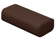 高田ベッド/かどまるマクラ 診察枕 23-5276-0004 ビニルレザー茶 高田ベッド製作所 TB-77C-66(H9CM)