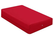 高田ベッド/カラーマッサージマクラ レッド/TB-77C-05