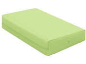 高田ベッド/カラーマッサージマクラ ライムグリーン/TB-77C-05