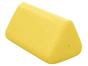 高田ベッド/カラー三角マクラ イエロー/TB-77C-13