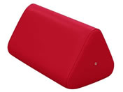 高田ベッド/カラー三角マクラ レッド/TB-77C-13