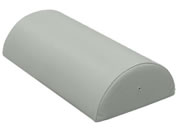 高田ベッド/カラー診察用半円マクラ 特大 グレー/TB-77C-04