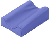 高田ベッド/採血用枕(アーム用)アーム用 腕枕 24-2268-0006 ビニルレザーライトブルー 高田ベッド製作所 TB-77C-165(W250XD200