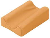 高田ベッド/採血用枕(アーム用)アーム用 腕枕 24-2268-0010 ビニルレザーオレンジ 高田ベッド製作所 TB-77C-165(W250XD200