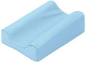 高田ベッド/採血用枕(アーム用)アーム用 腕枕 24-2268-0012 ビニルレザースカイブルー 高田ベッド製作所 TB-77C-165(W250XD200