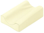 高田ベッド/採血用枕(アーム用)アーム用 腕枕 24-2268-0013 ビニルレザークリーム 高田ベッド製作所 TB-77C-165(W250XD200