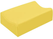 高田ベッド/採血用枕(上肢用)上肢用 腕枕 24-2267-0008 ビニルレザーイエロー 高田ベッド製作所 TB-633