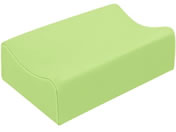 高田ベッド/採血用枕(上肢用)上肢用 腕枕 24-2267-0018 ビニルレザーライムグリーン 高田ベッド製作所 TB-633