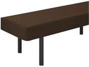 高田ベッド/診察台カバー(綿製)診察ベッドカバー 20-3802-0007 ブラウン 高田ベッド製作所 TB-75-01(70X180CM)