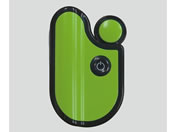 �R���e�b�N(KONTEC)/�t���L�V�u��LED�|�P�b�g���C�g �O���[��/8-6439-03