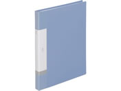 G)リヒトラブ/リクエスト クリヤーブック差替式A4 30穴 背幅25mm 水/G3801-14