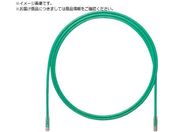 PANDUIT/カテゴリ6A UTPパッチコード 24AWG単線 ケーブル径:Φ6.4mm 3m 緑 UTP6AX3MGR UTP6AX3MGR