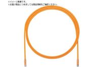 PANDUIT/カテゴリ6A UTPパッチコード 24AWG単線 ケーブル径:Φ6.4mm 5m オレンジ UTP6AX5MOR UTP6AX5MOR
