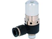 PISCO/真空発生器 電磁弁直付形 エルボ 大気開放 VHH07601