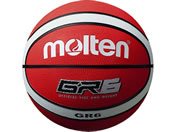 モルテン/バスケットボール 6号球 GR6 レッド×ホワイト/BGR6RW